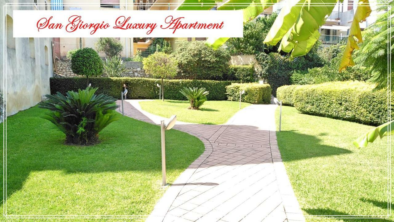 San Giorgio Luxury Apartment Taormina-Panoramic Pool & Parking Space ภายนอก รูปภาพ